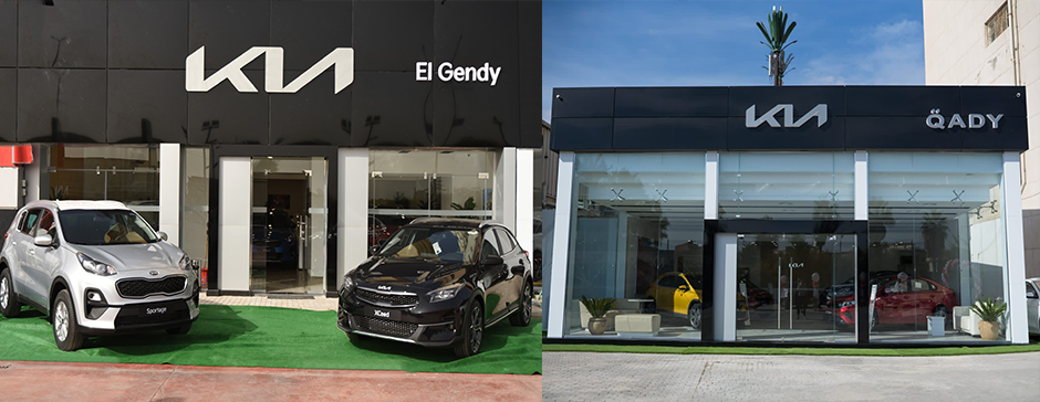 Two of Kia’s official Dealers has renovated their showrooms according to the new guidelines